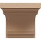 Ekena Millwork 10"W x 10"D x 10"H Wide Warren Rough Cedar Woodgrain TimberThane Corbel, Primed Tan CORUR10X10X10WARRCPR - alternate 5